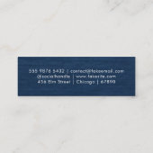 QR Code Mini Visitekaartje (Achterkant)