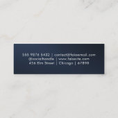 QR Code Mini Visitekaartje (Achterkant)