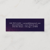 QR Code Mini Visitekaartje (Achterkant)