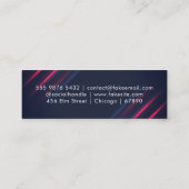 QR Code Mini Visitekaartje (Achterkant)