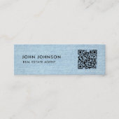 QR Code Mini Visitekaartje (Voorkant)