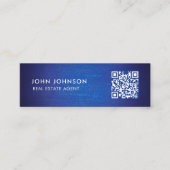 QR Code Mini Visitekaartje (Voorkant)