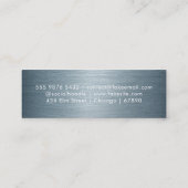 QR Code Mini Visitekaartje (Achterkant)