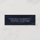 QR Code Mini Visitekaartje (Achterkant)