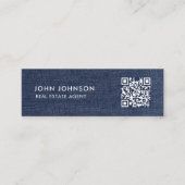 QR Code Mini Visitekaartje (Voorkant)