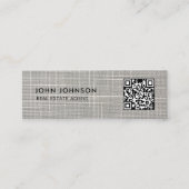 QR Code Mini Visitekaartje (Voorkant)