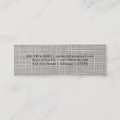 QR Code Mini Visitekaartje (Achterkant)