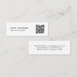 QR Code Mini Visitekaartje