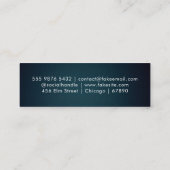 QR Code Mini Visitekaartje (Achterkant)