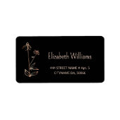 QR-code | Minimalisator voor wilde bloemen koper z Etiket (Voorkant)