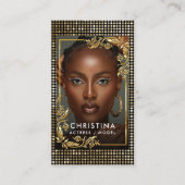 QR-code Modellen danseressen foto fotograaf Visitekaartje (Voorkant)