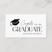 QR Code Modern Afstuderen College Fund Scan Kaart Visitekaartje (Voorkant)