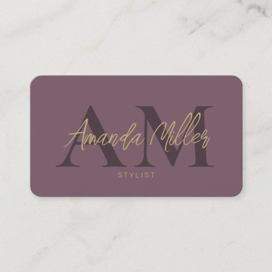 QR Code Modern Minimalistisch Monogram Verticaal P Visitekaartje (Voorkant)