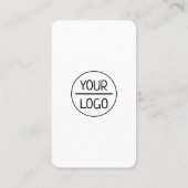 QR-code modern, stijlvol, goudscannbaar netwerk B Visitekaartje (Achterkant)