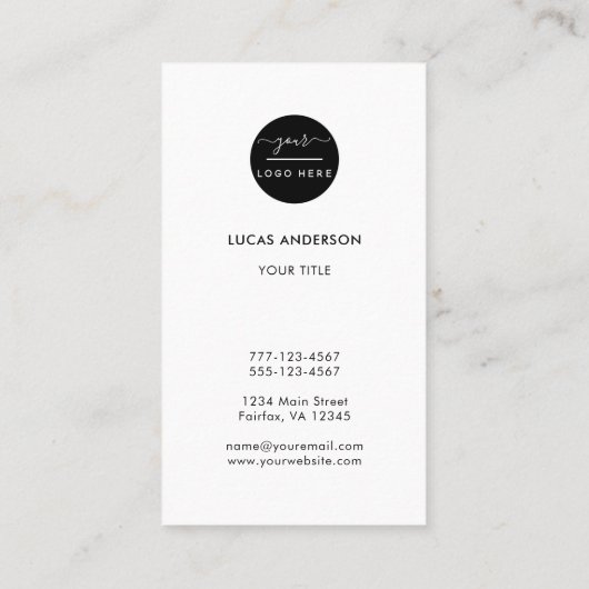 QR-code modern, stijlvol, goudscannbaar netwerk B Visitekaartje (Achterkant)