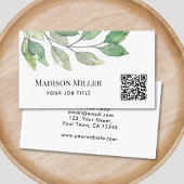 QR Code Moderne Groenelementen  Visitekaartje