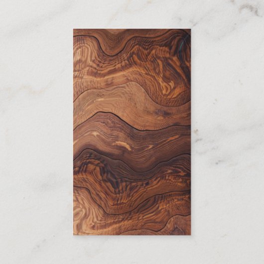 QR-code Moderne houten carpentry constructie Visitekaartje (Achterkant)