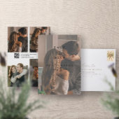 QR Code Moderne Overlay Elegant 5 Fototypografie Save The Date