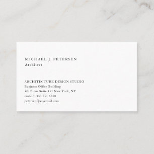 QR CODE moderne professionele basissjabloon Visitekaartje