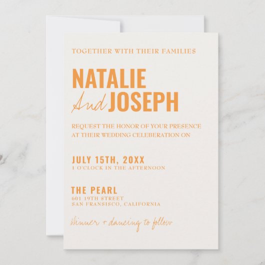 QR Code Moderne Traditionele Kleurrijke Fotobruilo Kaart (Voorkant)