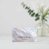 QR-code | Moeder-van-parelwijn Visitekaartje (Staand voorkant)