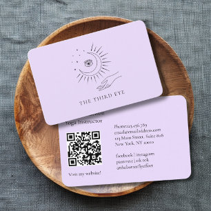 QR Code- Moon Eye Yoga Reiki Wellness Visitekaartje