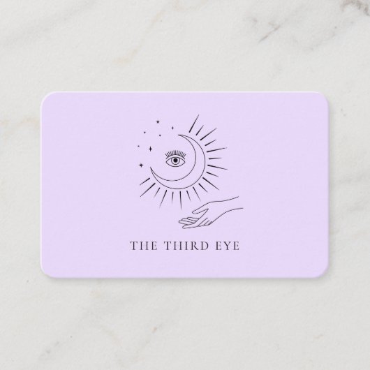 QR Code- Moon Eye Yoga Reiki Wellness Visitekaartje (Voorkant)