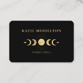 QR Code- Moon Yoga Reiki Wellness Visitekaartje (Voorkant)