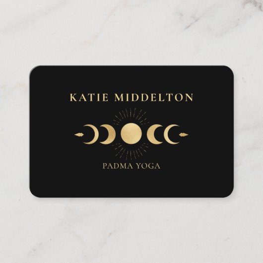 QR Code- Moon Yoga Reiki Wellness Visitekaartje (Voorkant)