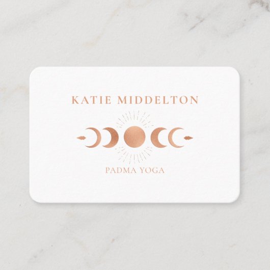 QR Code- Moon Yoga Reiki Wellness Visitekaartje (Voorkant)