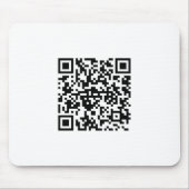 QR-Code Mousepad Muismat (Voorkant)