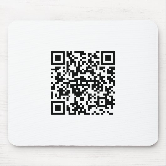 QR-Code Mousepad Muismat (Voorkant)