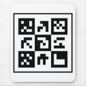 qr-code muismat (Voorkant)