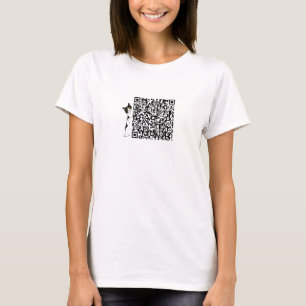 QR Code Mystery Message (Een geweldige dag) T-shirt