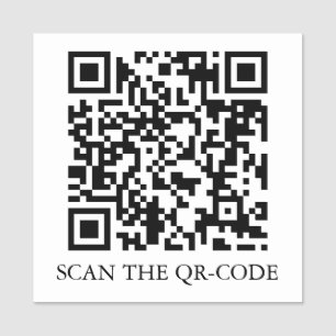 QR-code Naamplaatje