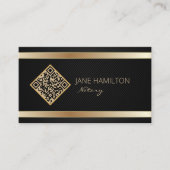 QR-code notarieel ondertekenaar Visitekaartje (Voorkant)