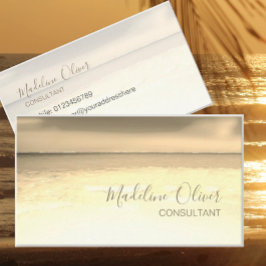 QR Code Ocean Beach Zee Travel  Foto Visitekaartje