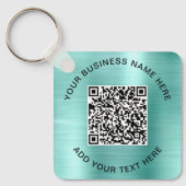 QR-code of Logo promotiemunt Sleutelhanger (Voorkant)