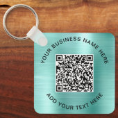 QR-code of Logo promotiemunt Sleutelhanger (Voorkant)