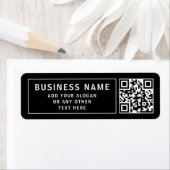 QR-code of Logo uploaden | Koolretouradres Etiket (Insitu)