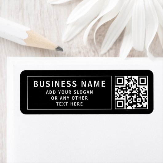 QR-code of Logo uploaden | Koolretouradres Etiket (Insitu)