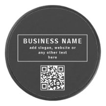 QR-code of Logo uploaden | Modern Black
