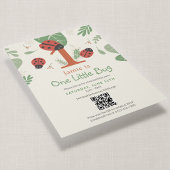 QR Code One Little Bug Lieveheersbeestje Eerste Ve Kaart