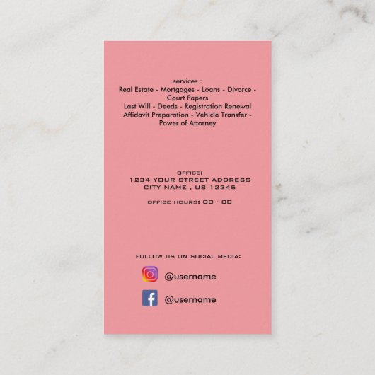 QR-code onroerend goed professionele foto elegant  Visitekaartje (Achterkant)