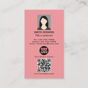 QR-code onroerend goed professionele foto elegant  Visitekaartje