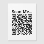 QR-code ontwerp magnetische Kaart (Voorkant)