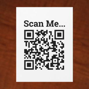 QR-code ontwerp magnetische Kaart