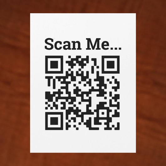 QR-code ontwerp magnetische Kaart