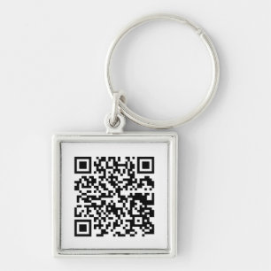 QR-code ontwerp sleutelhanger
