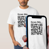 QR-code Ontwerp T-shirt
